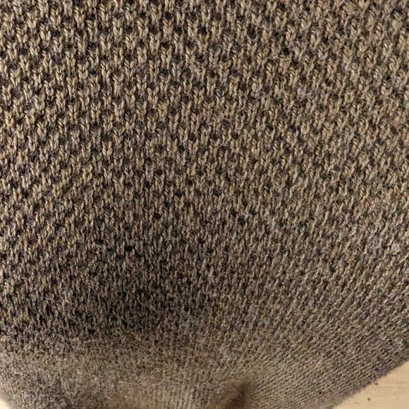 23. George Knit Cardigan Long Sleeve Brown Light knit, Rounded Bottoms, Long - Picture 6 of 11